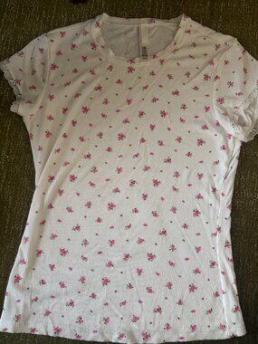 SKIMS floral soft lounge tee